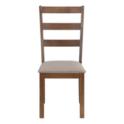 Dining Chair, Side, Upholstered For Dining Room, Transitional (Set of 2) - Beige - R&R Furniture Gallery (Fountain Valley, CA)