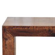 Solis - Open Side Table - Brown - R&R Furniture Gallery (Fountain Valley, CA)