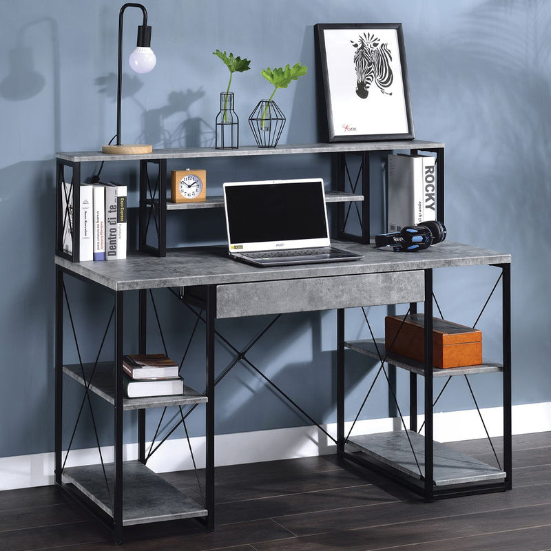 Amiel - Music Recording Studio Desk - R&R Furniture Gallery (Fountain Valley, CA)