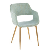 Lumi Source Margarite contemporary dining chair set of 2 with sleek design and versatile style, perfect for modern dining spaces.