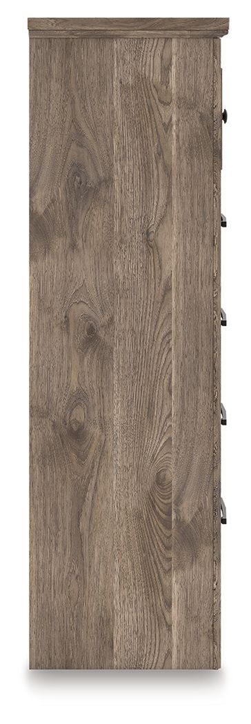 Rusticott - Five Drawer Chest - Brown - R&R Furniture Gallery (Fountain Valley, CA)