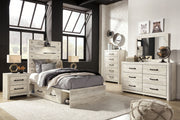 Signature Design by Ashley Cambeck youth bedroom set with bed, dresser, mirror, and matching pieces in a modern style.