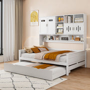Daybed With All-In-One Cabinet And Shelf - R&R Furniture Gallery (Fountain Valley, CA)