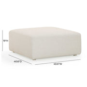 Hangover - Outdoor Ottoman - Cream - R&R Furniture Gallery (Fountain Valley, CA)
