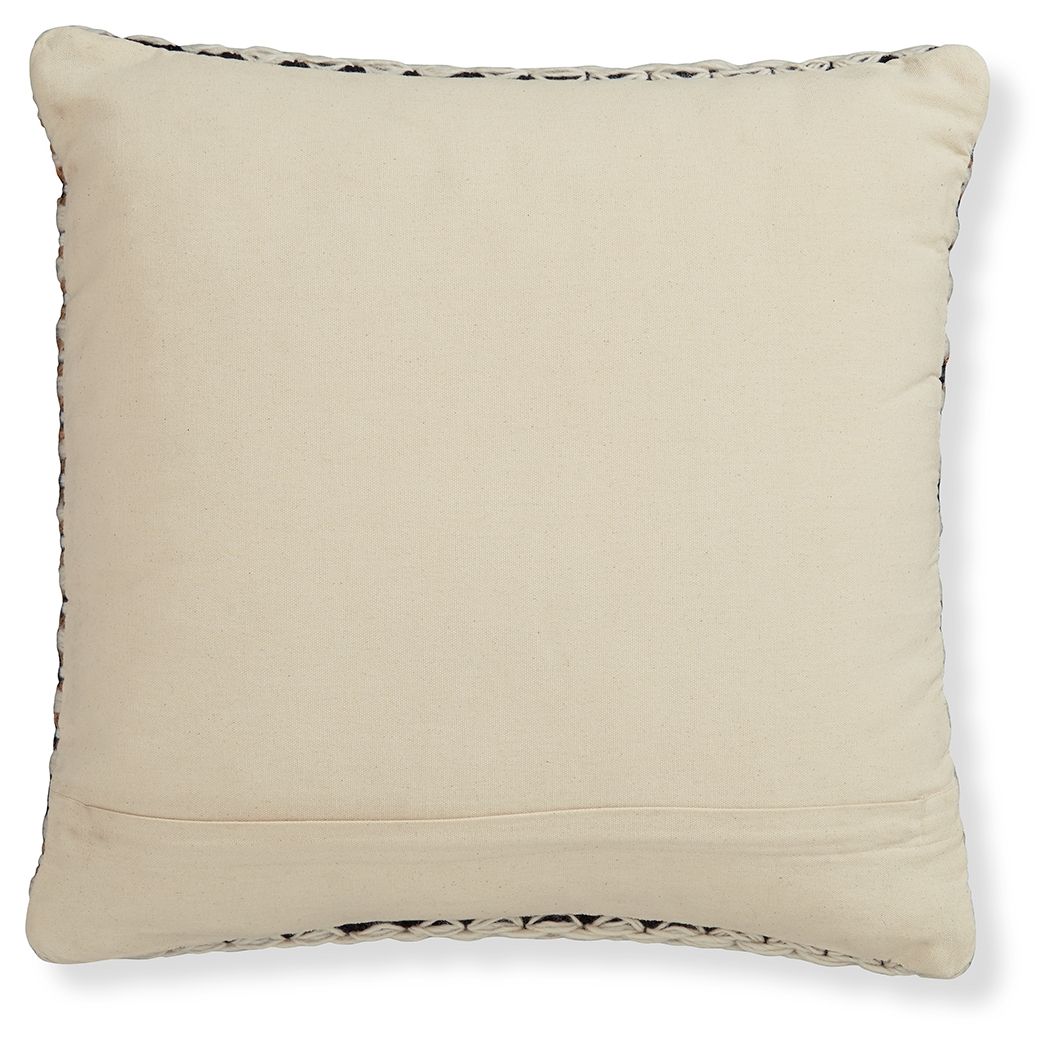 Nealington - Pillow (Set of 4) - Brown / Black / White - R&R Furniture Gallery (Fountain Valley, CA)