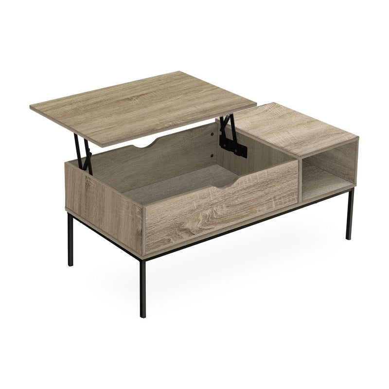Table, Rectangular, Cocktail, Functional Lift-Top, Contemporary & Modern - R&R Furniture Gallery (Fountain Valley, CA)