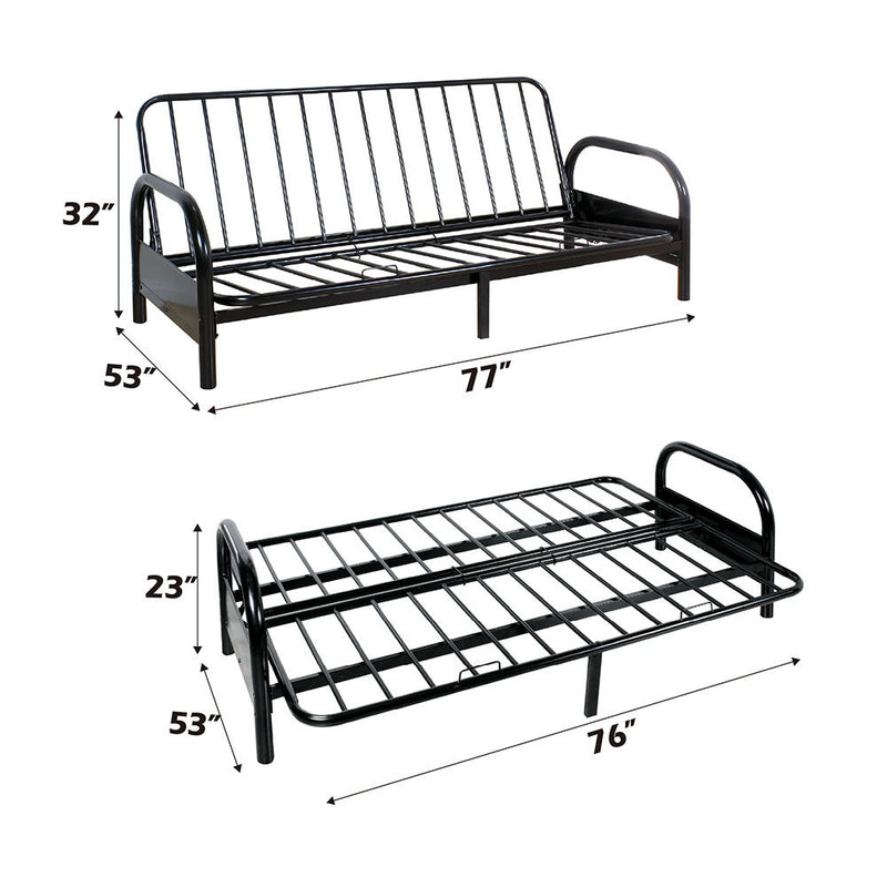 Alfonso - Adjustable Sofa Frame - Black - R&R Furniture Gallery (Fountain Valley, CA)