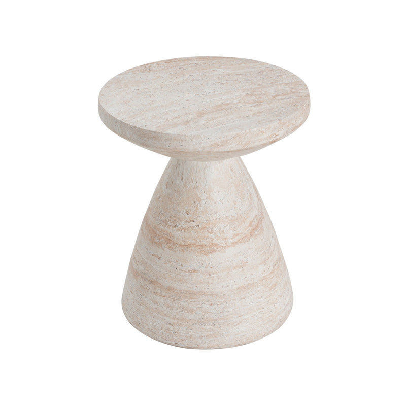 Outdoor / Indoor Lightweight Concrete Side Table - R&R Furniture Gallery (Fountain Valley, CA)
