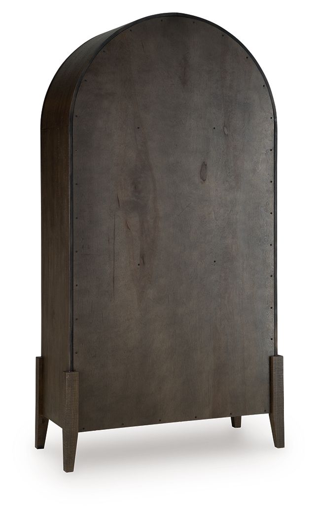 Benhall - Accent Cabinet - Dark Brown - R&R Furniture Gallery (Fountain Valley, CA)