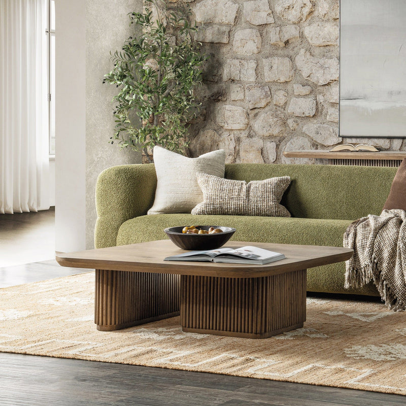 Vander - Solid Wood Square Coffee Table