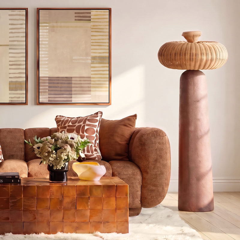 Vero - Floor Lamp - Terracotta
