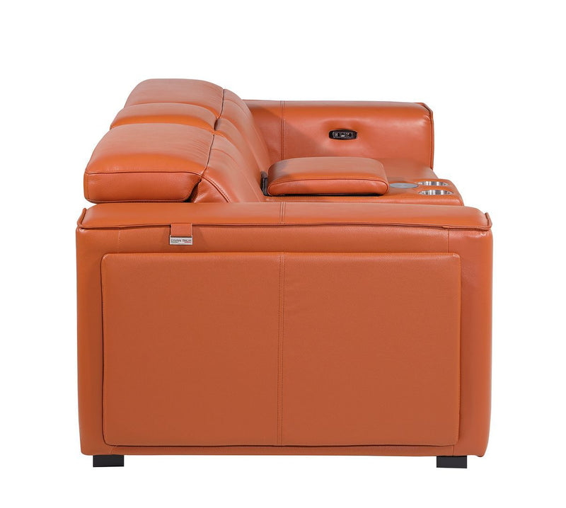 1224 - 3-Piece Modular Power Reclining Loveseat In With 2 Power Recliners & Power Headrests