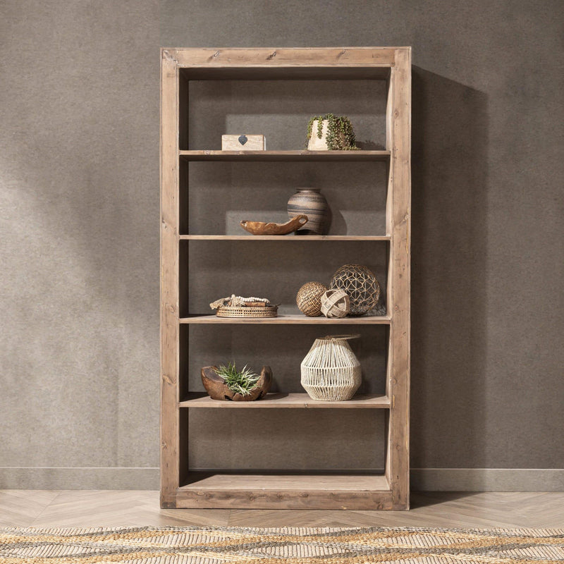 Nalani - Bookshelf - Natural - R&R Furniture Gallery (Fountain Valley, CA)