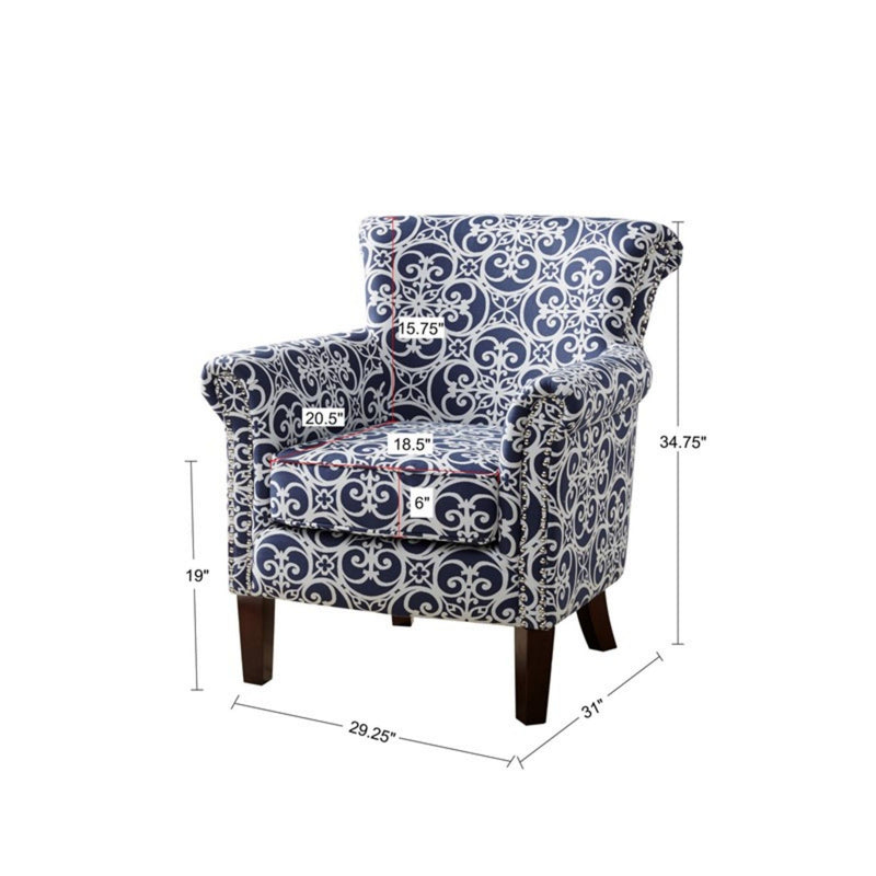 Brooke - Tight Back Club Chair - R&R Furniture Gallery (Fountain Valley, CA)