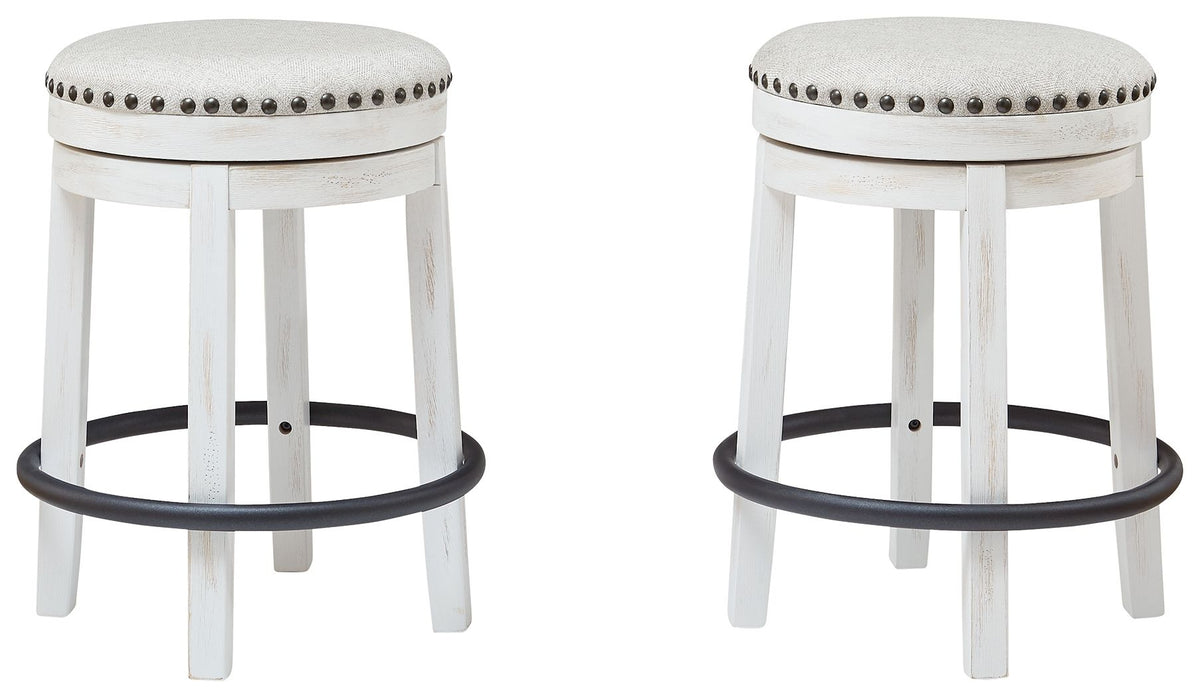 Valebeck - Upholstered Swivel Stool - R&R Furniture Gallery (Fountain Valley, CA)