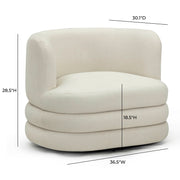Astor - Swivel Hotel Lounge Chair - R&R Furniture Gallery (Fountain Valley, CA)