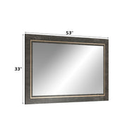 Venezia - Accent Mirror - Gray - R&R Furniture Gallery (Fountain Valley, CA)