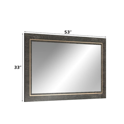 Venezia - Accent Mirror - Gray - R&R Furniture Gallery (Fountain Valley, CA)
