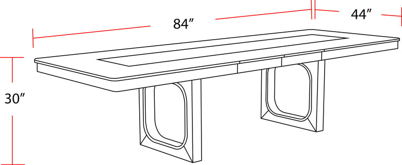 Escape - Rectangular Dining Set