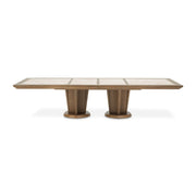 Portrait - Wide Rectangular Dining Table - Sienna Brown - R&R Furniture Gallery (Fountain Valley, CA)