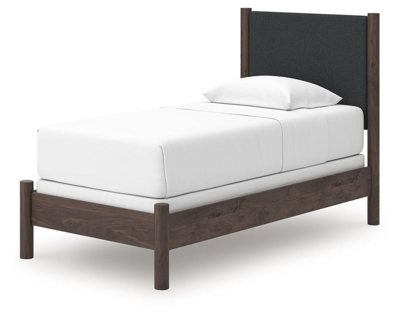 Pamytta - Upholstered Panel Bed - R&R Furniture Gallery (Fountain Valley, CA)