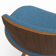 Malden - Bentwood Upholstered Dining Chair With Wood Back - R&R Furniture Gallery (Fountain Valley, CA)