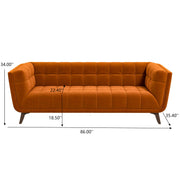 Addison - Mid-Century Modern Design Tufted Sofa - R&R Furniture Gallery (Fountain Valley, CA)
