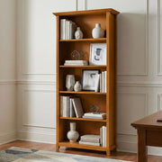 Amherst - 5 Shelf Bookcase, Handcrafted - R&R Furniture Gallery (Fountain Valley, CA)