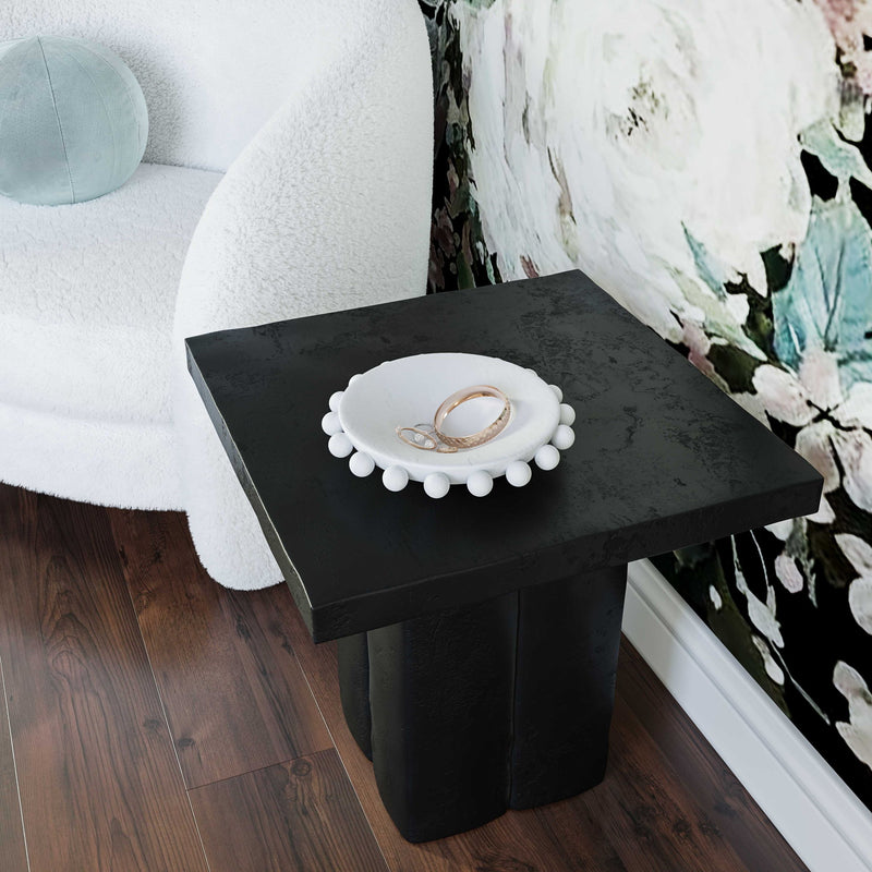 Kayla - Concrete Side Table - R&R Furniture Gallery (Fountain Valley, CA)