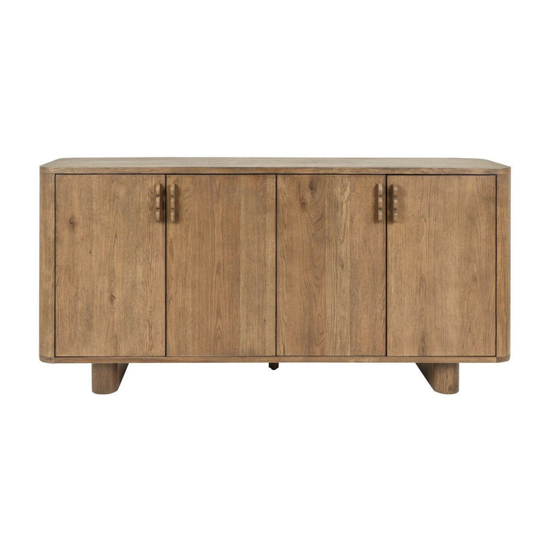 Tacoma - 4 Door Sideboard - Tawny Brown - R&R Furniture Gallery (Fountain Valley, CA)