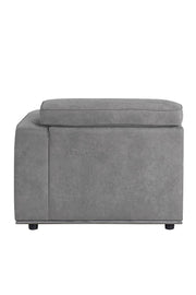 Alwin - Modular Rf Chaise - Dark Gray Fabric - R&R Furniture Gallery (Fountain Valley, CA)