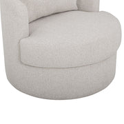 TOV Furniture Silvi swivel chair with a modern design, featuring a cushioned seat and backrest in a sleek, contemporary style.
