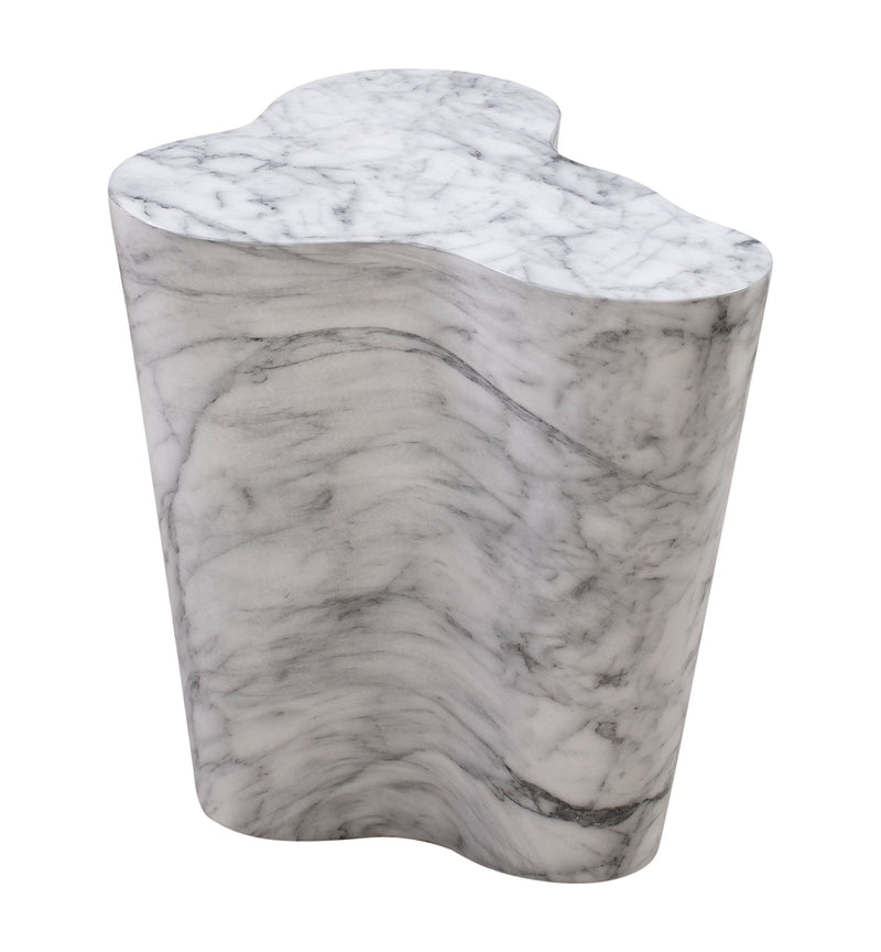 Slab - Marble Side Table - R&R Furniture Gallery (Fountain Valley, CA)