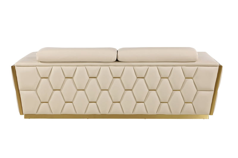 1111 - 3-Piece Sofa Set With Adjustable Headrest