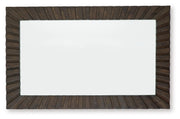 Advin - Accent Mirror - Dark Brown - R&R Furniture Gallery (Fountain Valley, CA)