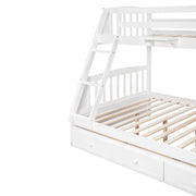 Bunk Bed With Drawers, Ladder And Storage Staircase - R&R Furniture Gallery (Fountain Valley, CA)