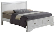 Upholstered Panel Sleigh Bed Design - R&R Furniture Gallery (Fountain Valley, CA)