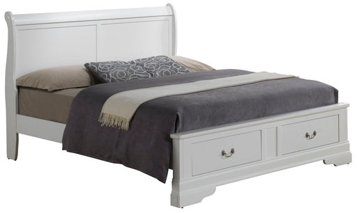 Upholstered Panel Sleigh Bed Design - R&R Furniture Gallery (Fountain Valley, CA)