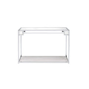 Asbury - Console Table - Mirrored & Chrome - R&R Furniture Gallery (Fountain Valley, CA)