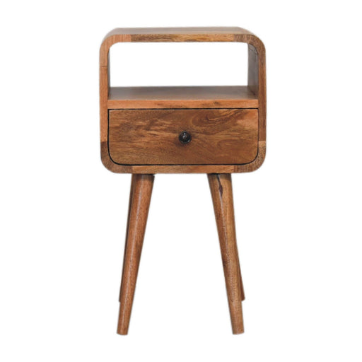 Mini Curve Open Bedside Nightstand - R&R Furniture Gallery (Fountain Valley, CA)