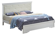 Chic Elegantly Designed Transitional Bed - R&R Furniture Gallery (Fountain Valley, CA)