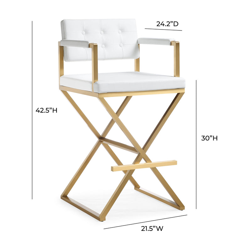 Director - Steel Barstool - R&R Furniture Gallery (Fountain Valley, CA)