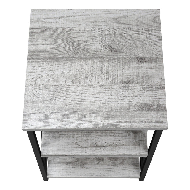 3 Tier Accent Table, Side Marble Look Contemporary & Modern - R&R Furniture Gallery (Fountain Valley, CA)
