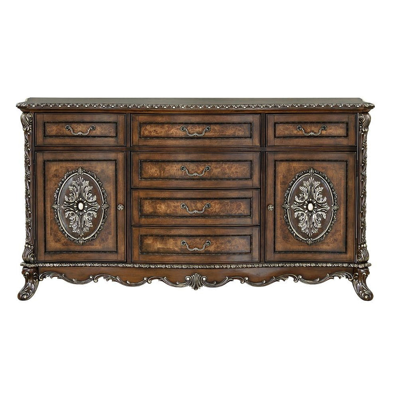 Devany - Dresser - Cherry - R&R Furniture Gallery (Fountain Valley, CA)