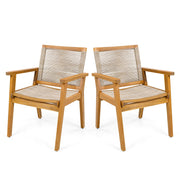 Outdoor Rope Dining Chair (Set of 2) - R&R Furniture Gallery (Fountain Valley, CA)