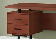 Computer Desk For Home Office, Laptop, Left, Right Set - Up, Storage Drawers, Contemporary & Modern - R&R Furniture Gallery (Fountain Valley, CA)