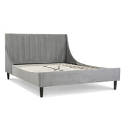 Aspen - Vertical Tufted Modern Headboard Platform Bed Set - R&R Furniture Gallery (Fountain Valley, CA)