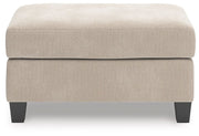 Willarae - Ottoman - Taupe - R&R Furniture Gallery (Fountain Valley, CA)