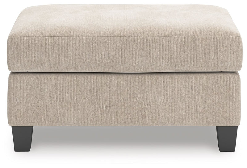 Willarae - Ottoman - Taupe - R&R Furniture Gallery (Fountain Valley, CA)
