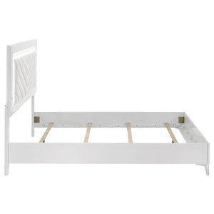 Buckley - Panel Bed With LED Trim